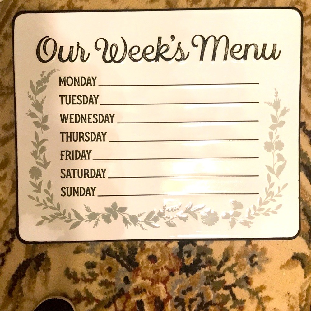 Farmhouse MENU BOARD